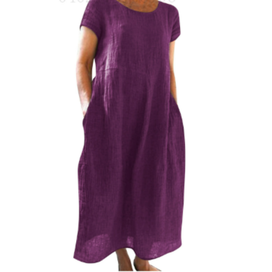 Losse Jurk met Comfy Pasvorm voor Vrouw