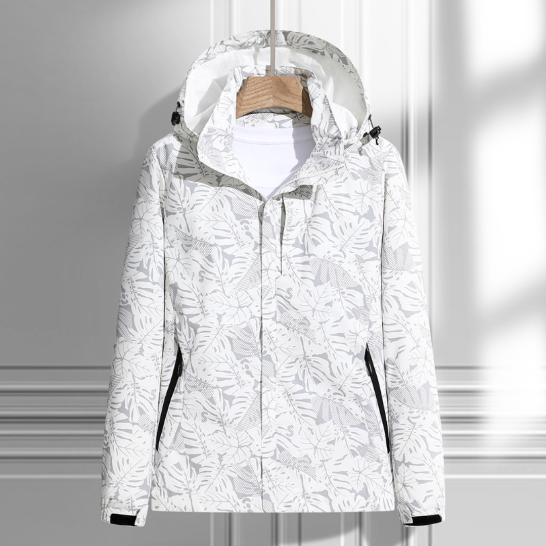 Dames Hooded Jacket Waterdicht Ritsjas Modern Design