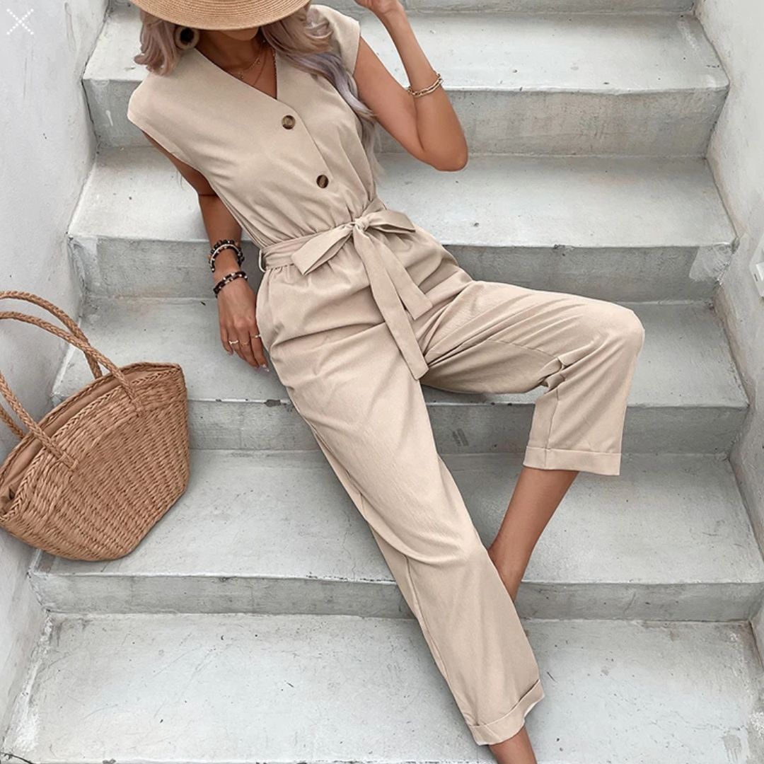 Mouwloze Jumpsuit Carla Stijlvol Zomerjurk