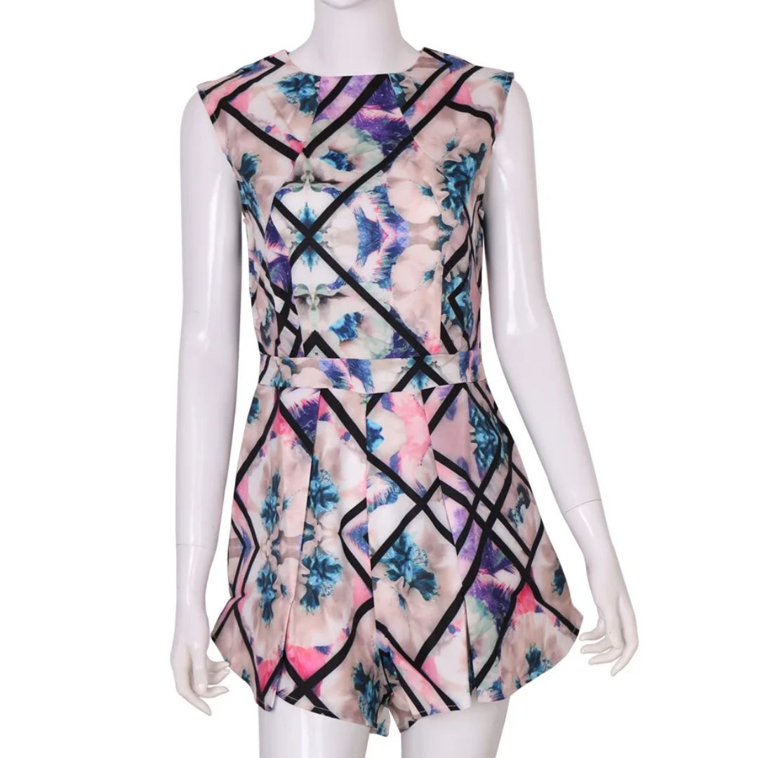 Vrouwen Playsuit Casual Zomer Jurk