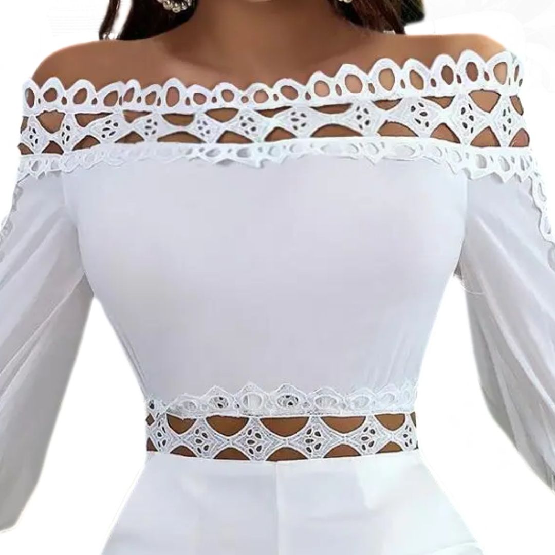 Chique Playsuit Glenda voor Vrouw Stijlvol Zomerjurk