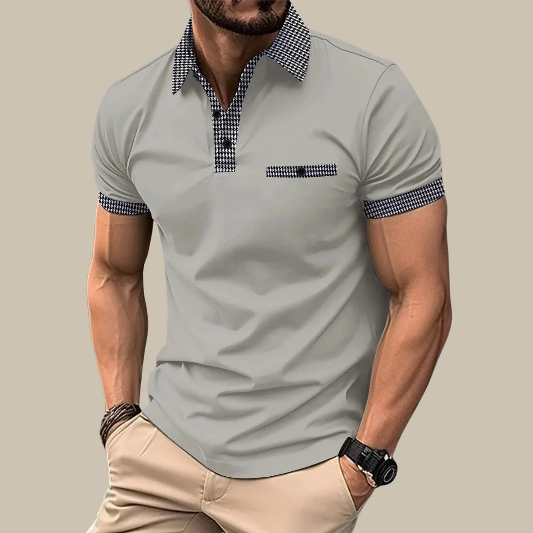 Polo Shirt Mannen Trendy en Comfortabel