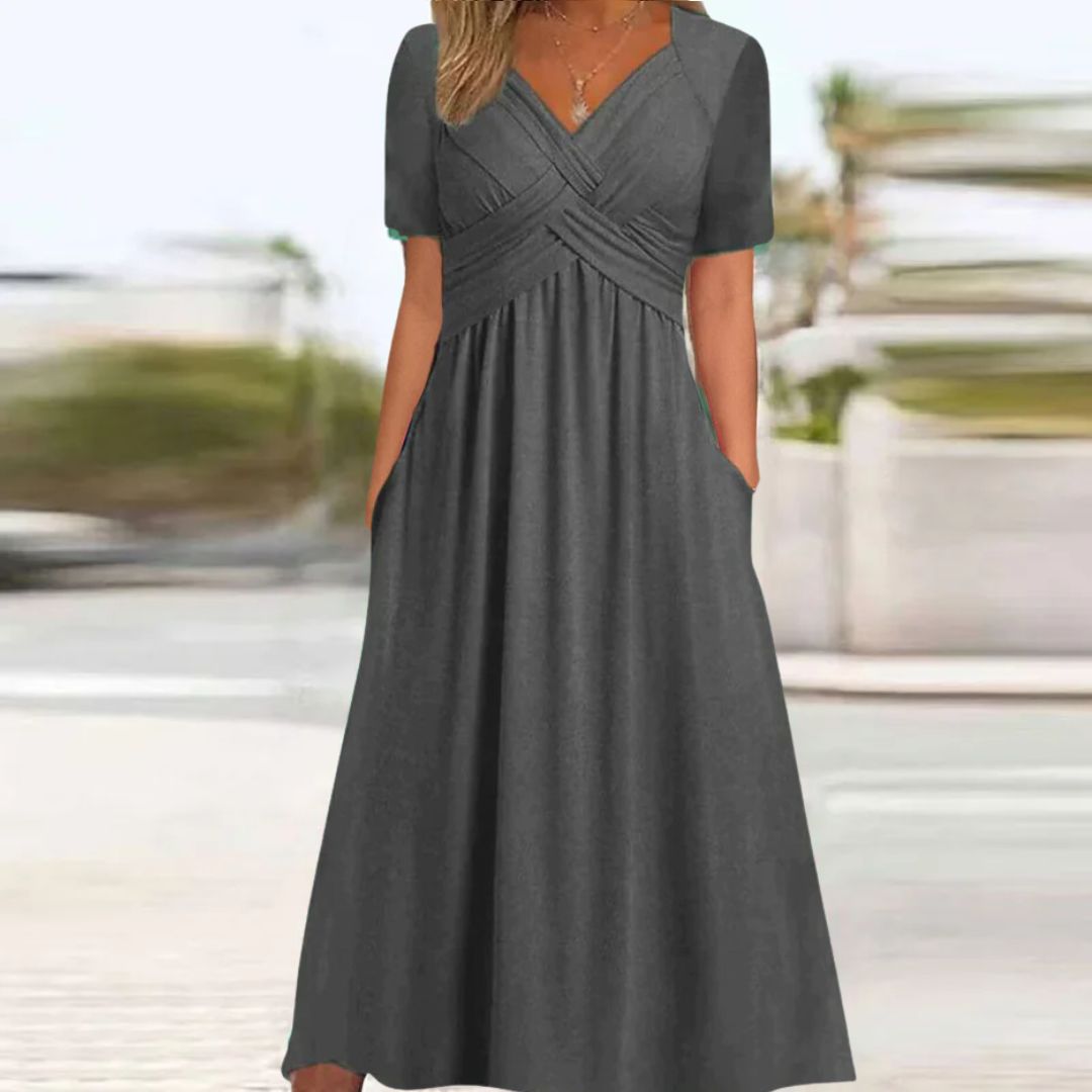 Jurk Jamie Trendy Comfortabele Mode Jurk