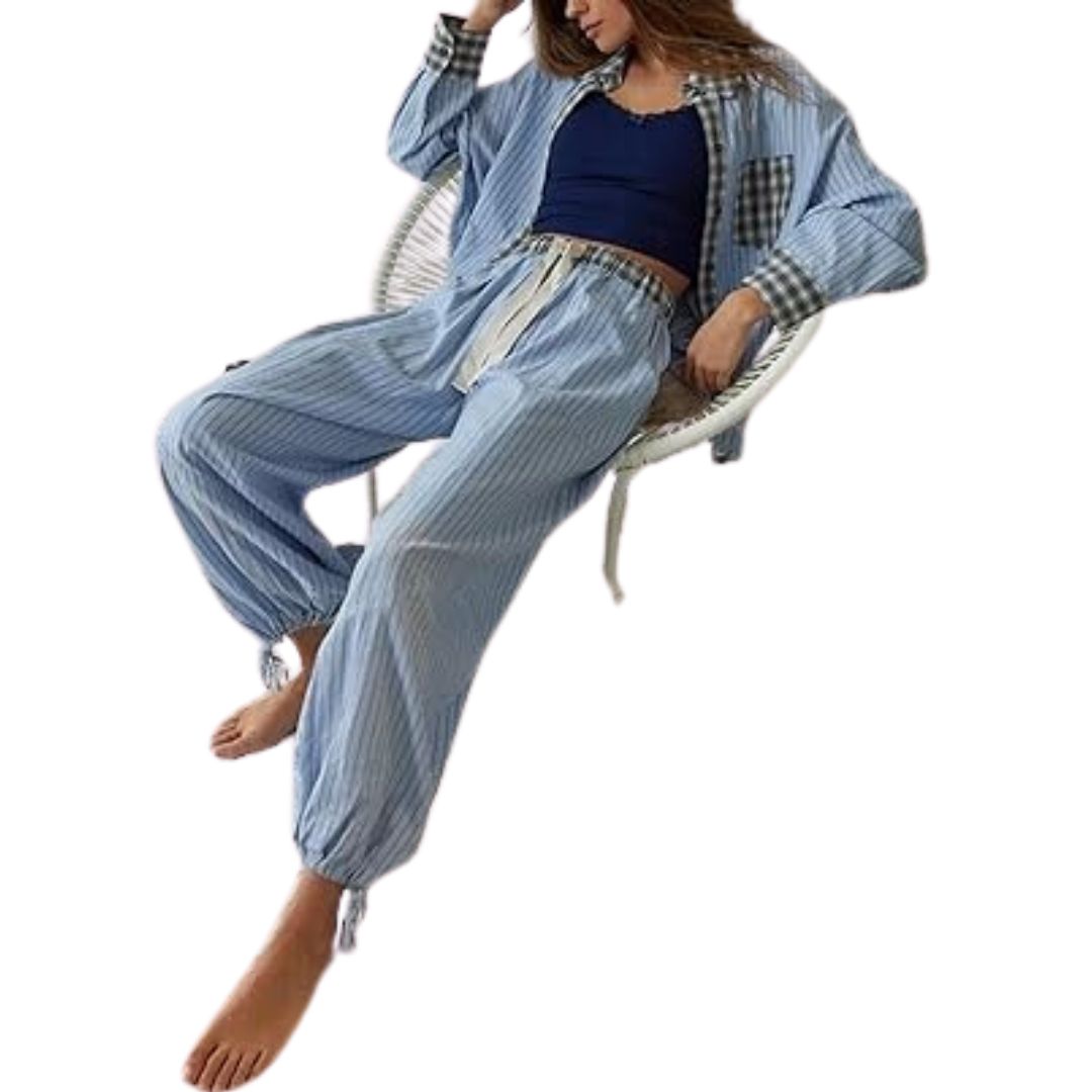 Vrouwelijke Pyjama Comfortabel Casual Mode