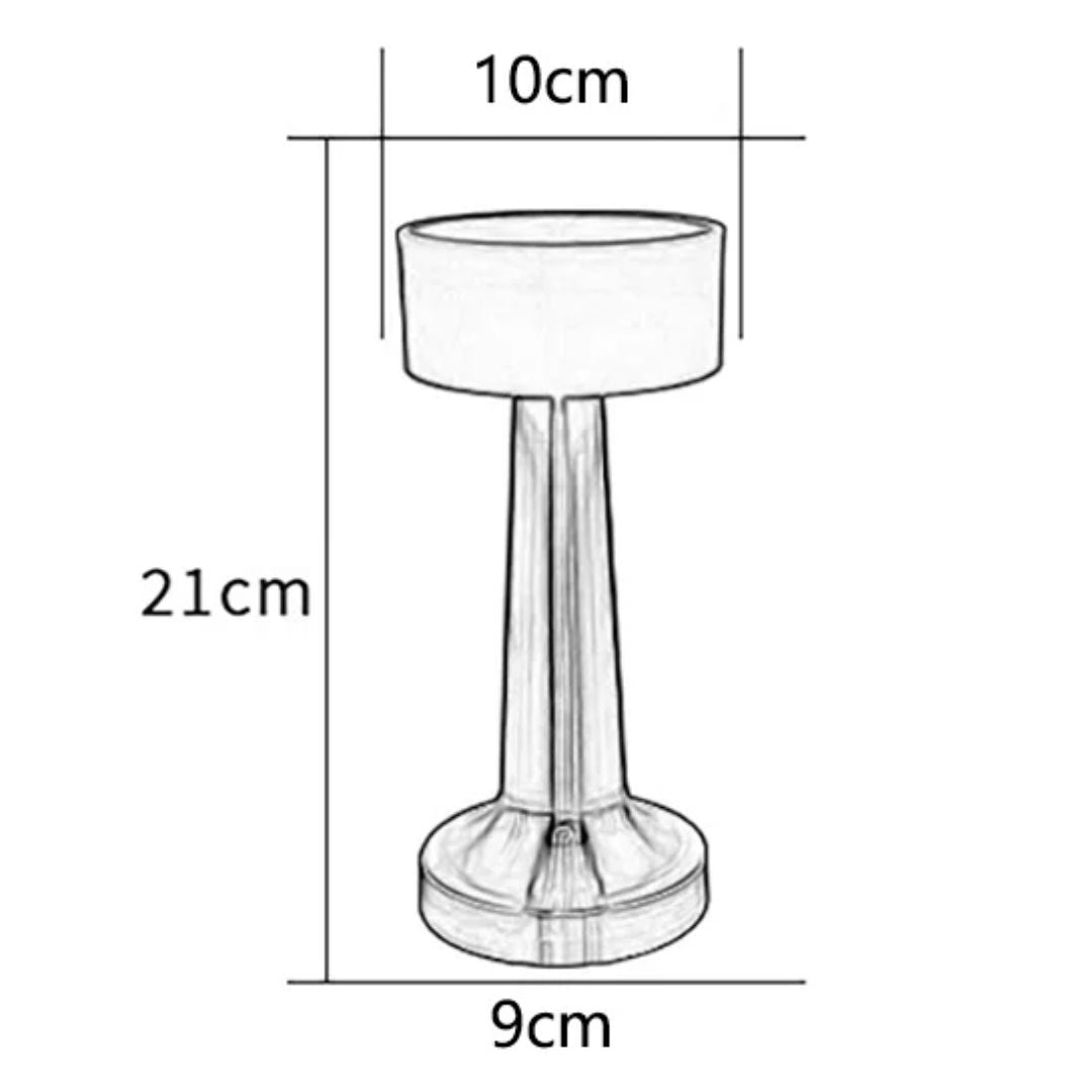 Retro Tafellamp Bar Lamp Met Unieke Look