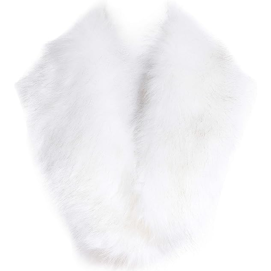 Nekwarmer Sjaal Imitatiebont Zacht Luxe Daisy