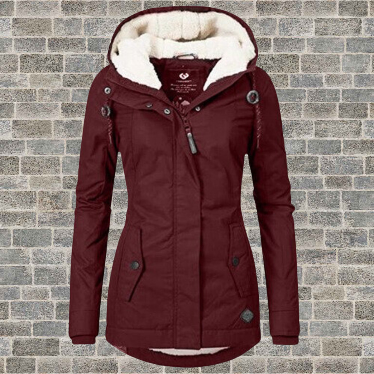 Leonardo | Cappotto in cotone plissettato