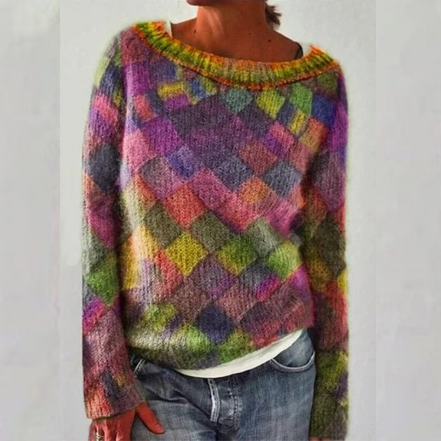 Elegante Gebreide Trui van WarmWeave