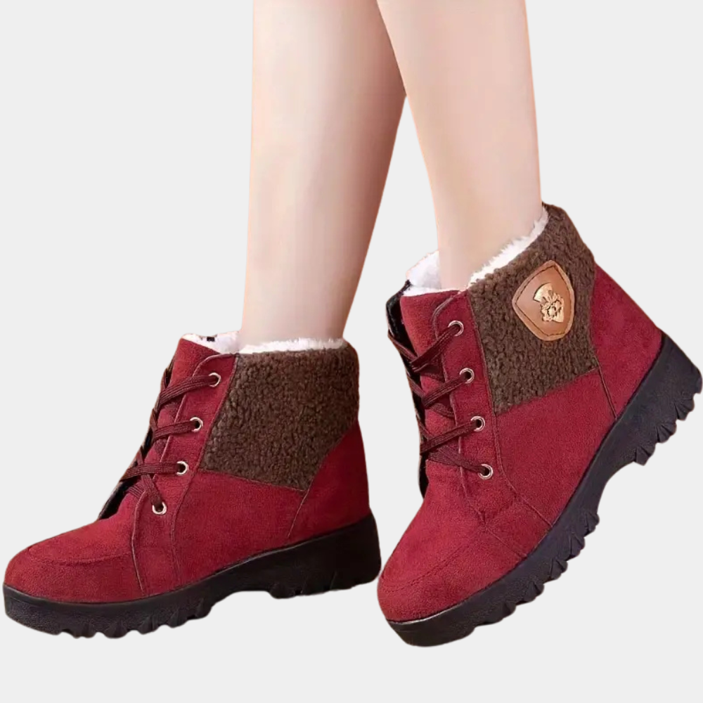 Dames Winterlaarzen Gevoerd Warm en Waterdicht Sienna
