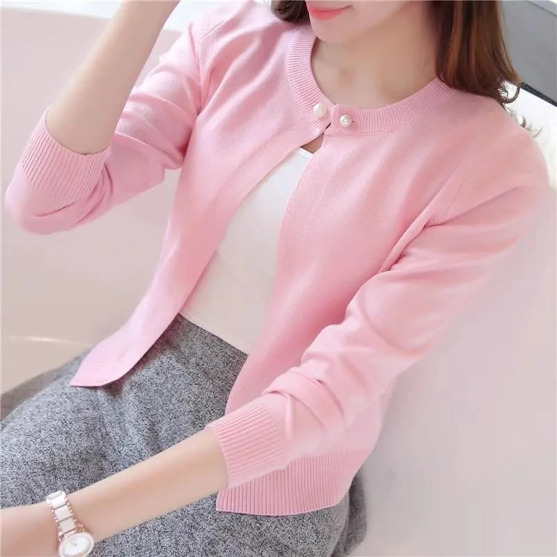 Dames Vest Elegant Knoopsluiting Directe Verzorgde Look - Mode Vibes