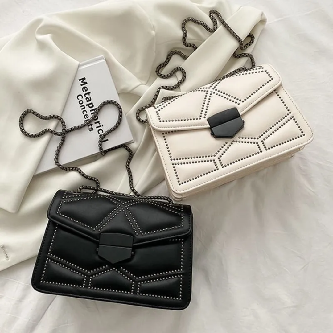 Vintage Crossbody Tas Luxe Leer Design