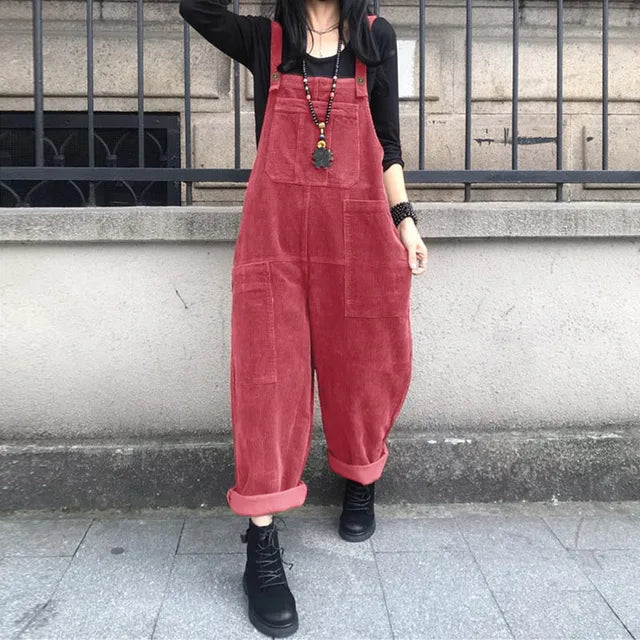 Vintage Jumpsuit voor Vrouwen Retro Stijl
