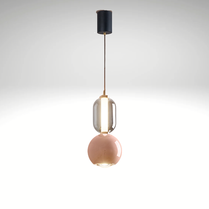 Virel Iron | Glass Pendant Light | Functioneel