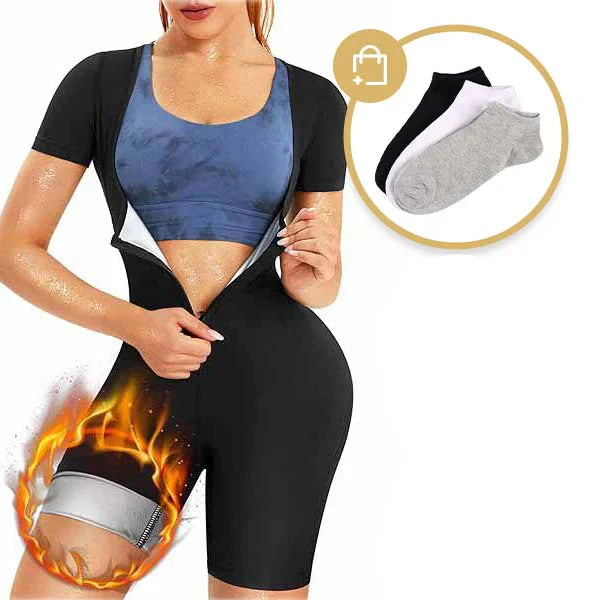 Shapewear Neopreen Saunapak voor Buik en Taille Verlies