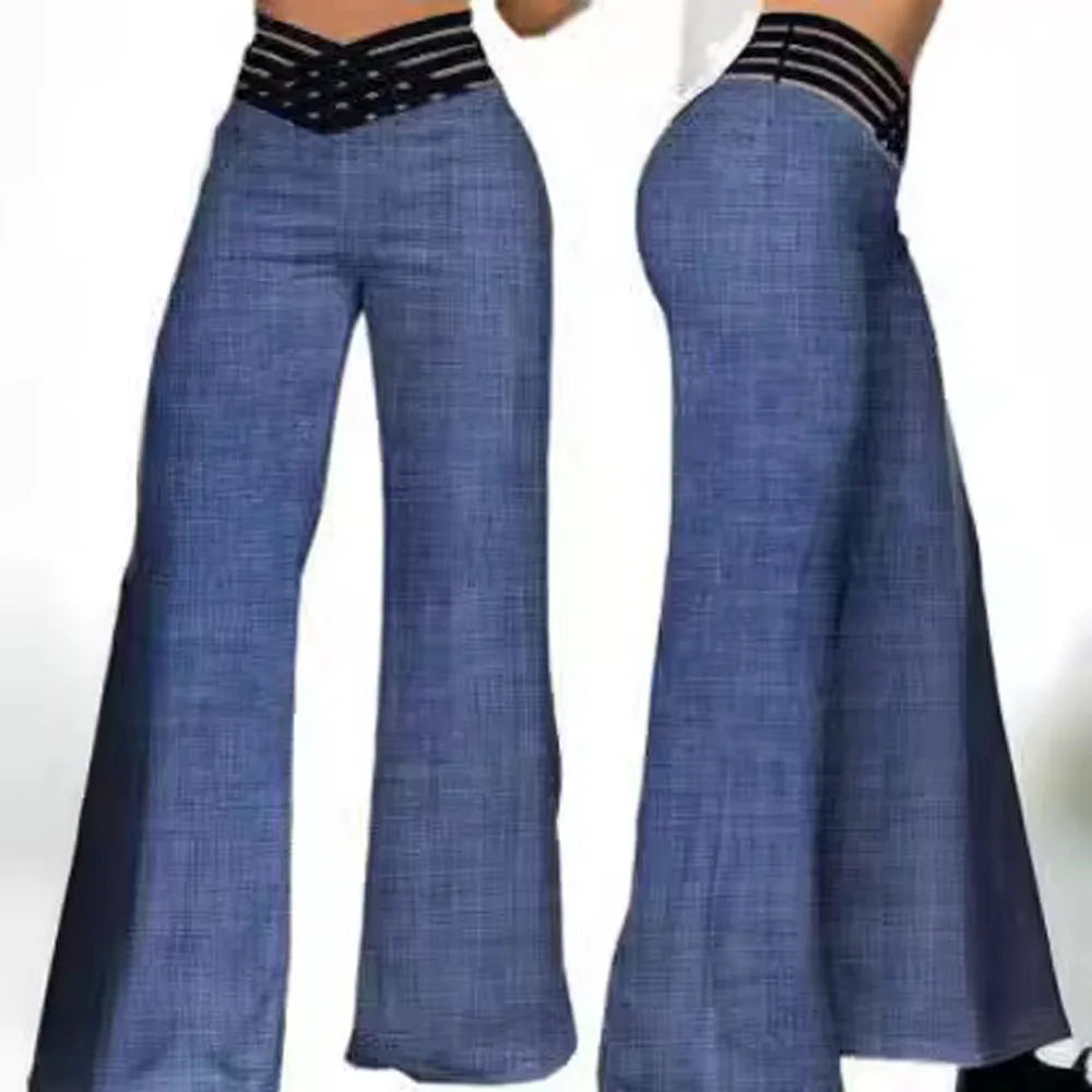 Stijlvolle Zomerwijde Broek van Luna Vibe