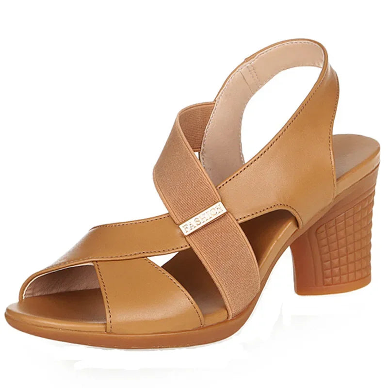 Trendy Dames Sandalen Peep Toe
