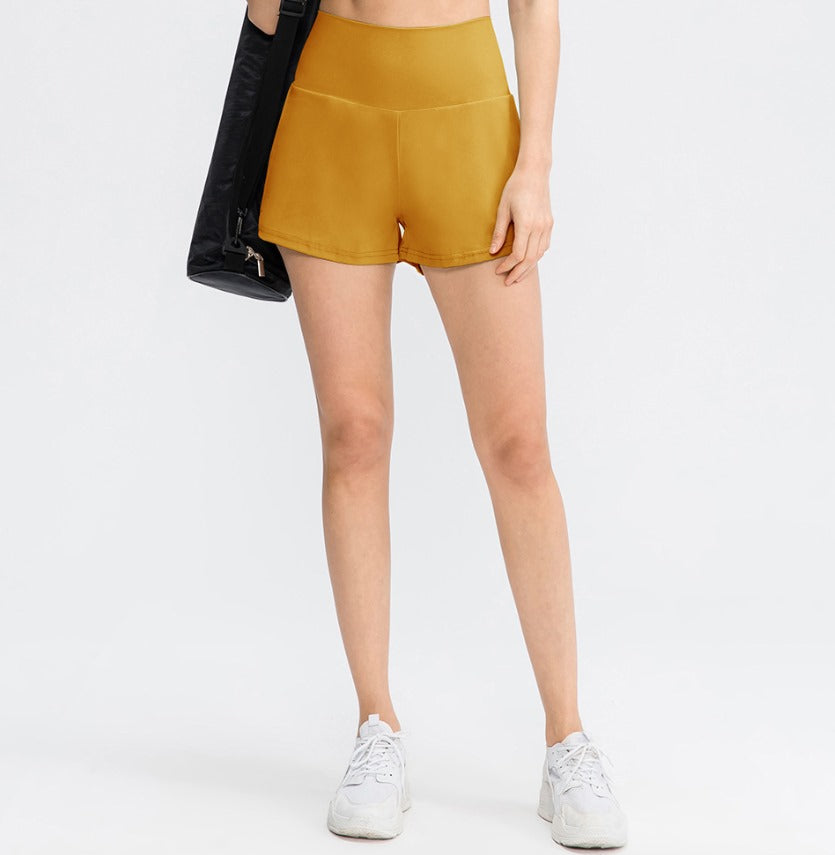Dames Fitnessshorts High Waist Ademend Sneldrogend – Mirabella