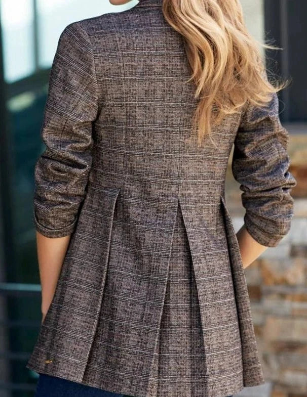 Wintervintage Blazer voor Vrouw Warm en Stijlvol