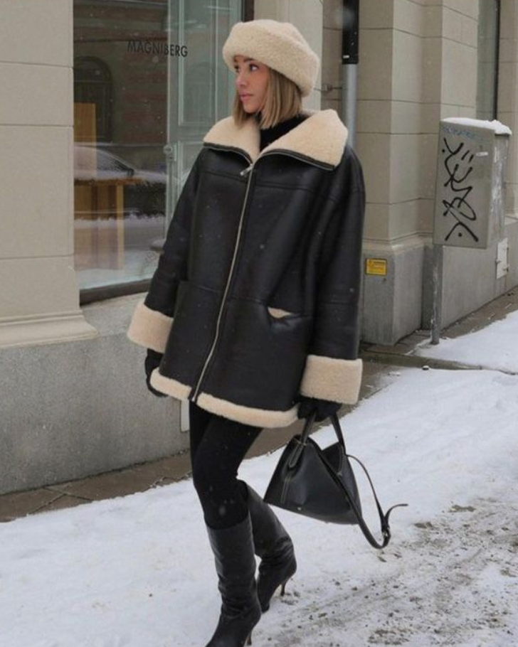 Zwart Jack Dames Wolff Comfortabele Stijlvolle Jas - Mode Vibes