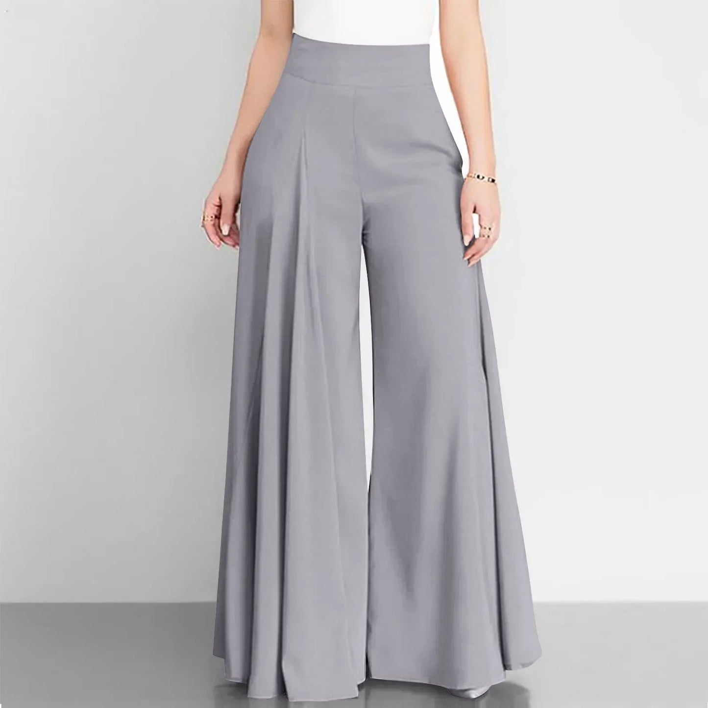 Hoge Taille Broek Elegante Vrouwelijke Stijl