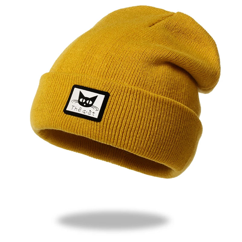 Zachte Gebreide Muts Warme Winter Beanie
