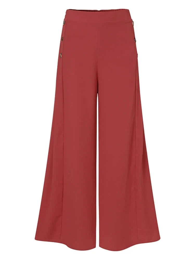 Stijlvolle Zomerse Zakelijke Broek van ZANZEA