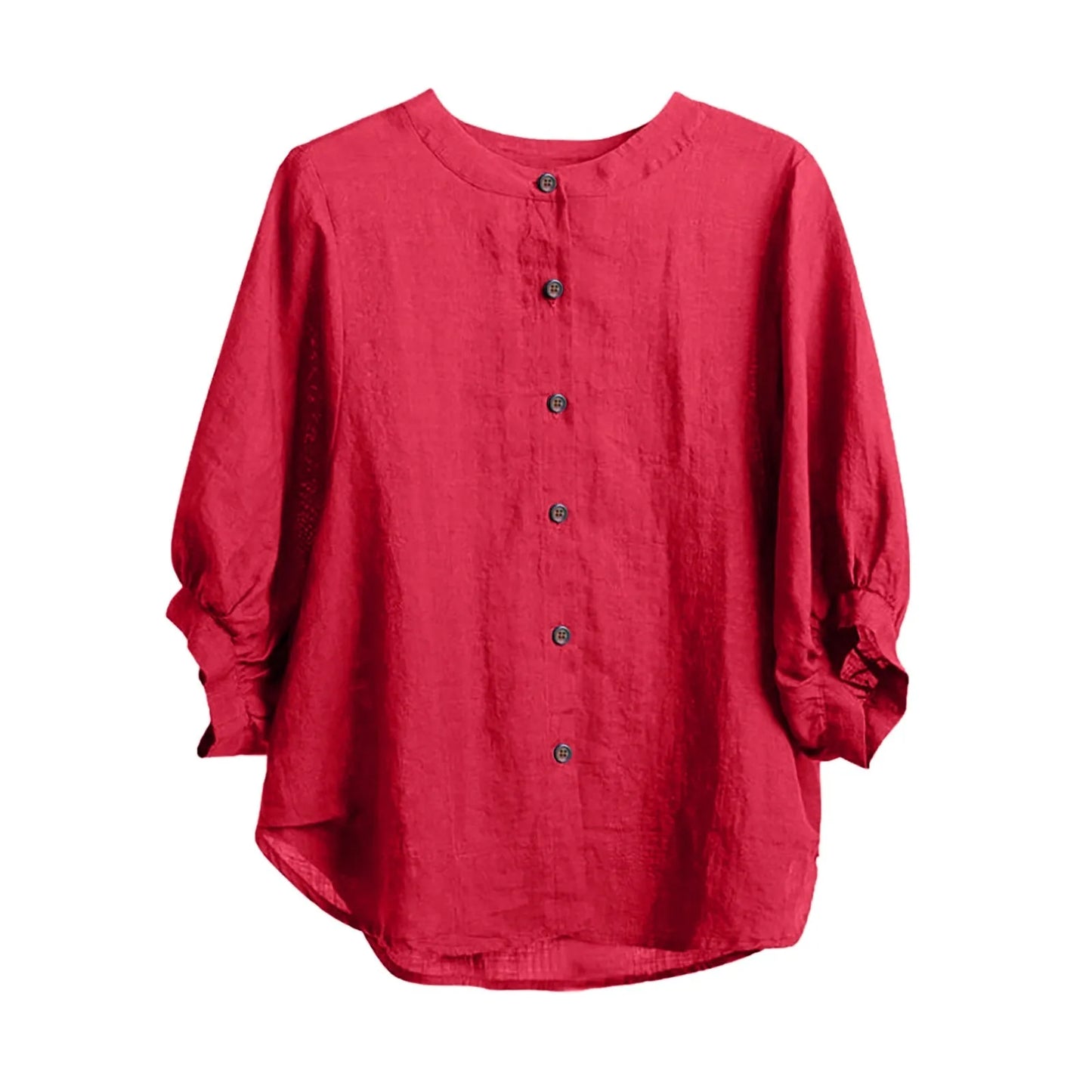 Zomerse BohoChicMode Lantaarnmouw Top
