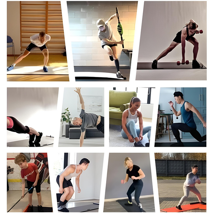 Balans Slide Board voor Krachttraining en Core