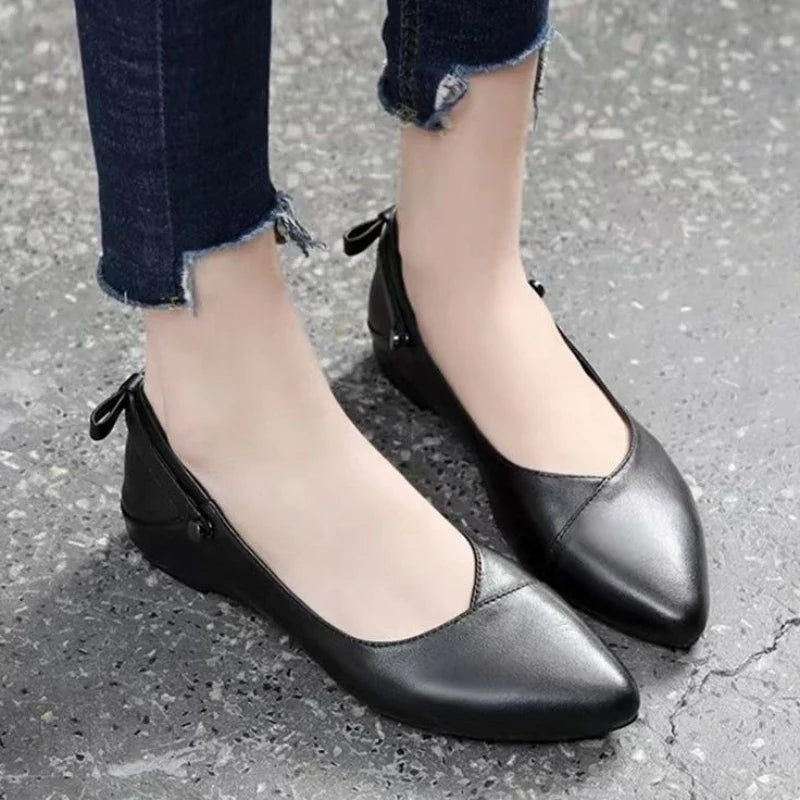 CityChic Shoes Zwarte Mocassins Flat Flats