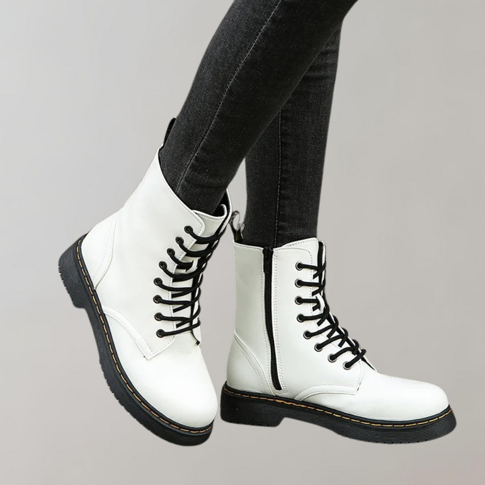 Dames Leren Laarzen Boots Luna Stijlvol