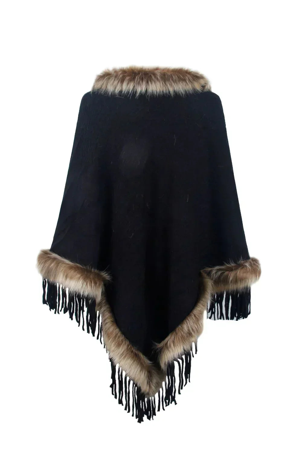 Dames Poncho Warm en Stijlvol voor Winter