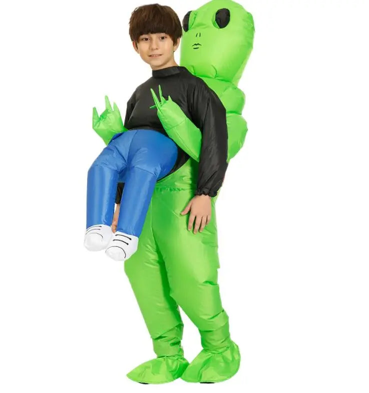 Alien Kostuum voor Kinderen en Volwassenen Cosplay