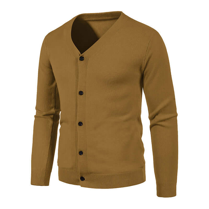 Heren Chunky Casual Vest met V-hals | Warme Vesten voor de Herfst en Winter