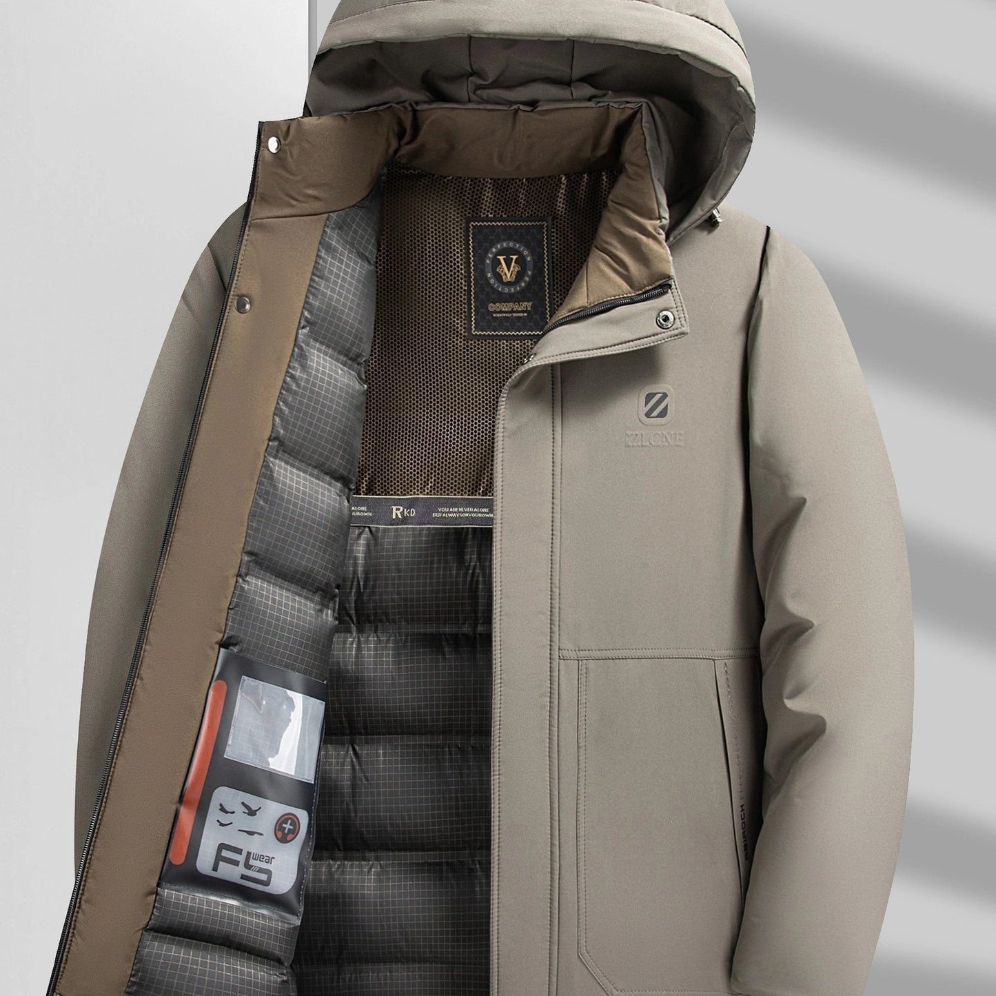 Waterdichte Herenjas Extra Warm Regular Fit