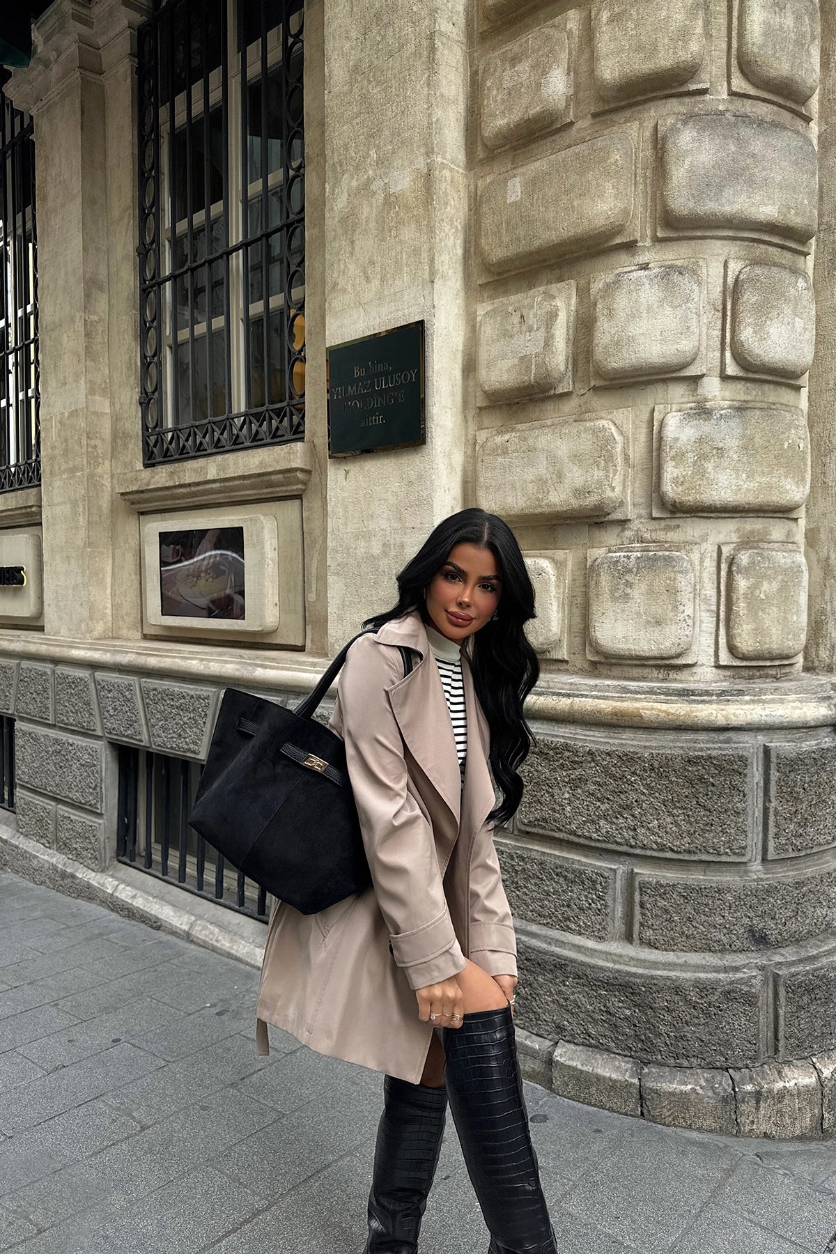 Trenchcoat Dames Warm en Stijlvol Wolmix