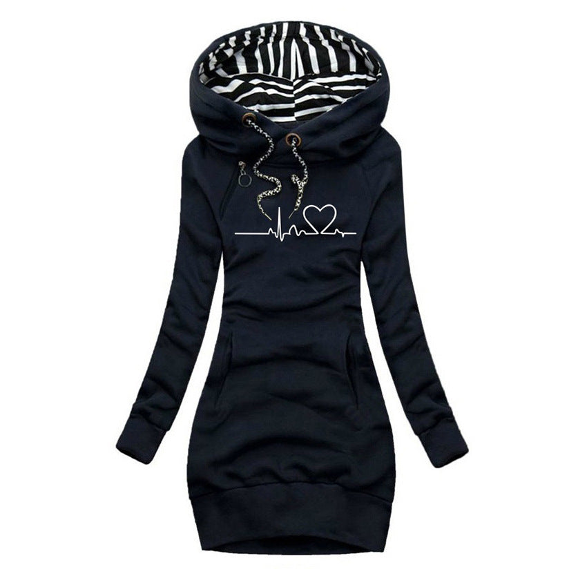 Dames Truijurk Met Print Comfortabele Pasvorm