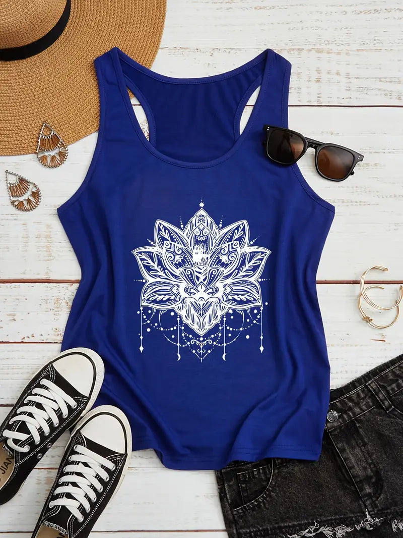 Dames Tanktop Rose Kleur Zomerjurk