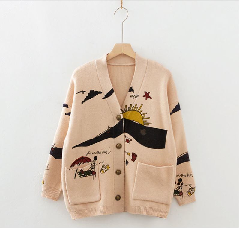 Vest Cartoon Jumper Zacht en Comfortabel