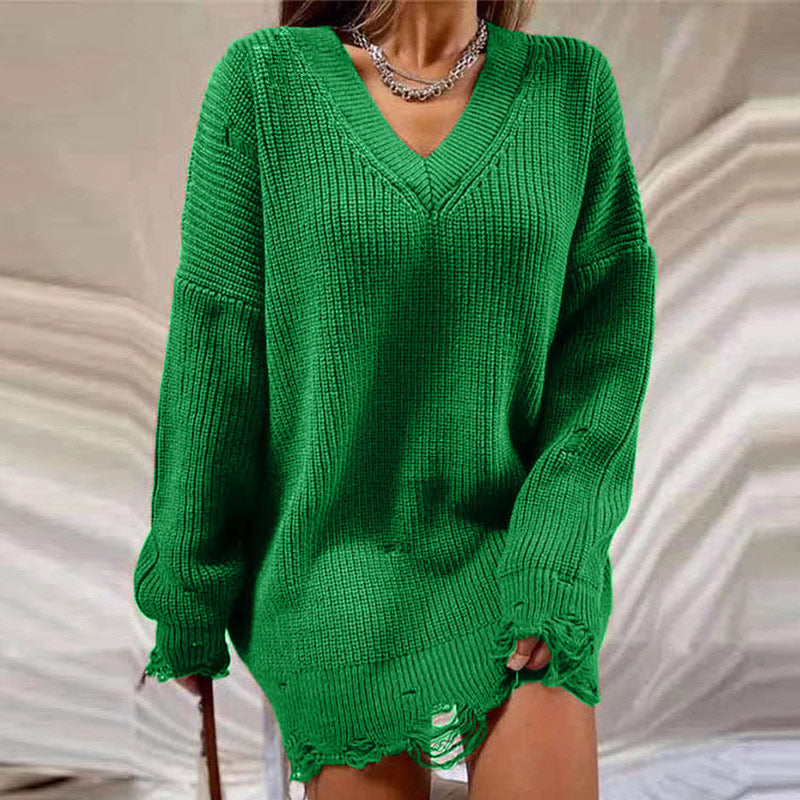 Comfortabele Sweaterjurk voor Loungen