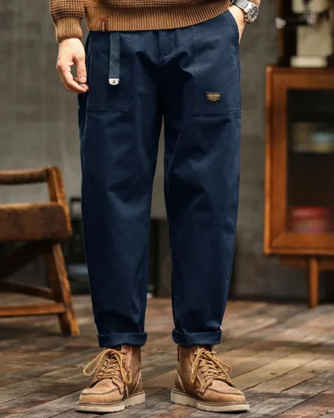 UrbanForge Cargo Broek voor Heren met Utility Pocket Panels