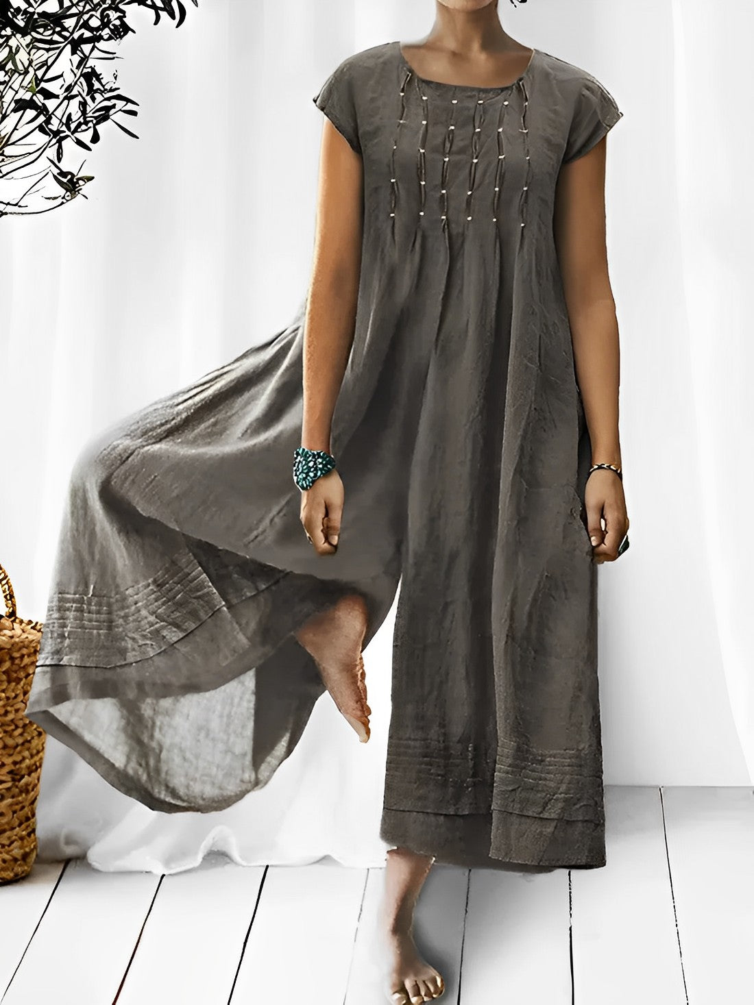 Boho Jumpsuit Zomerjurk Vrouwelijk Mode - Mode Vibes