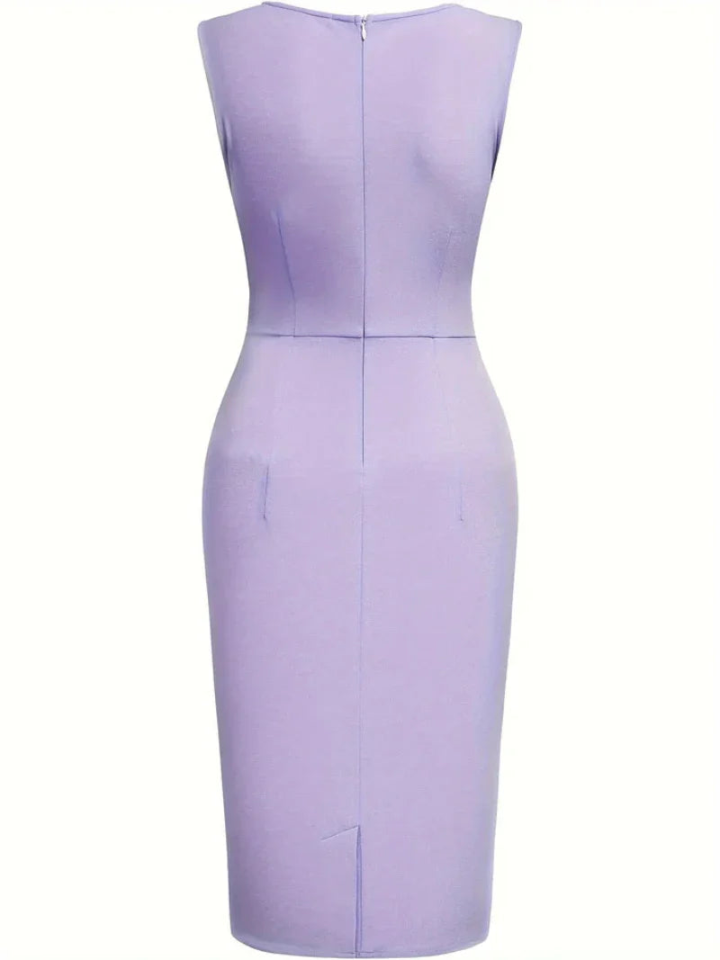 Dames Bodycon Jurk Zonder Mouwen – Elegant & Tijdloos voor Elk Seizoen
