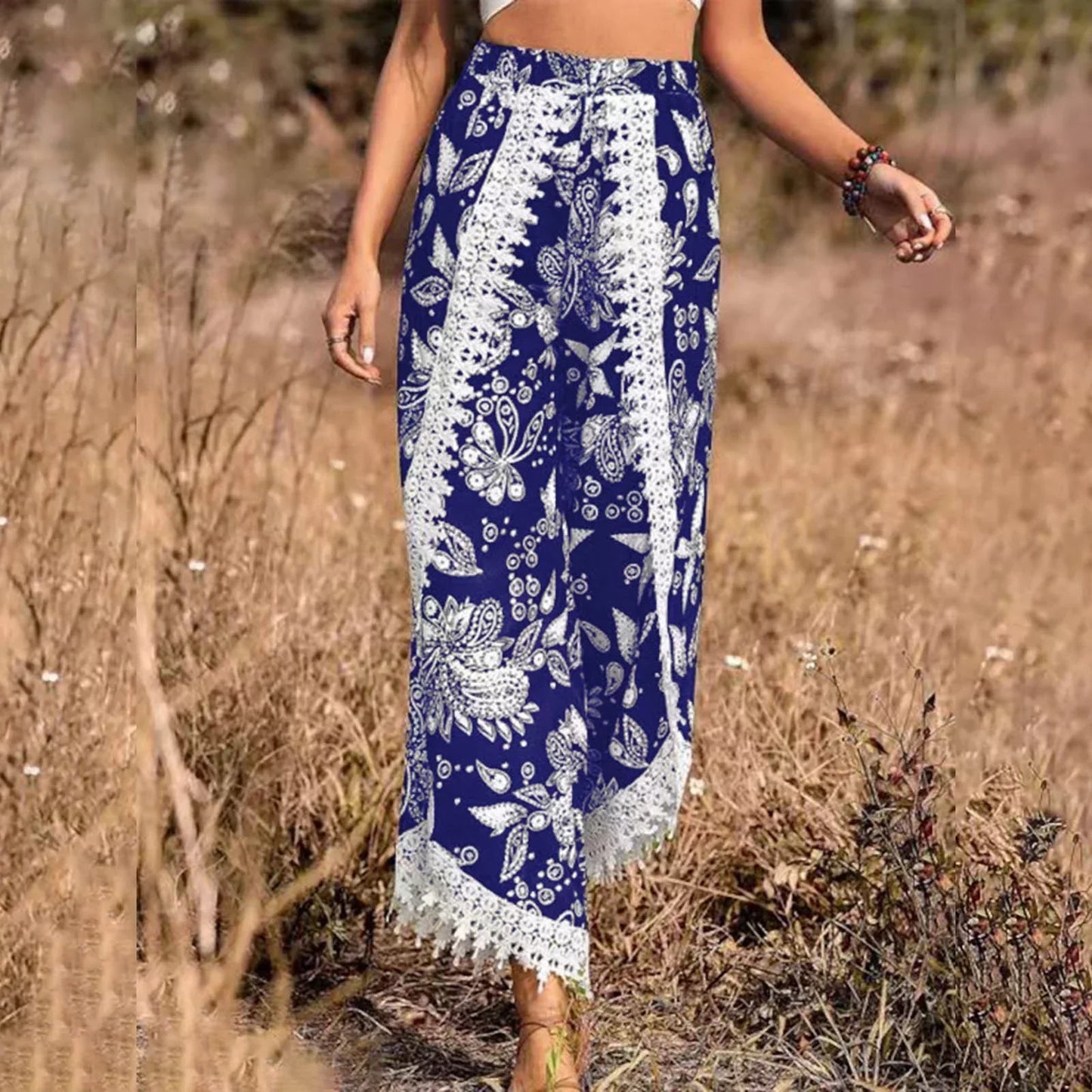 Kanten Broek Stijlvol Elegante Vrouwelijke Mode