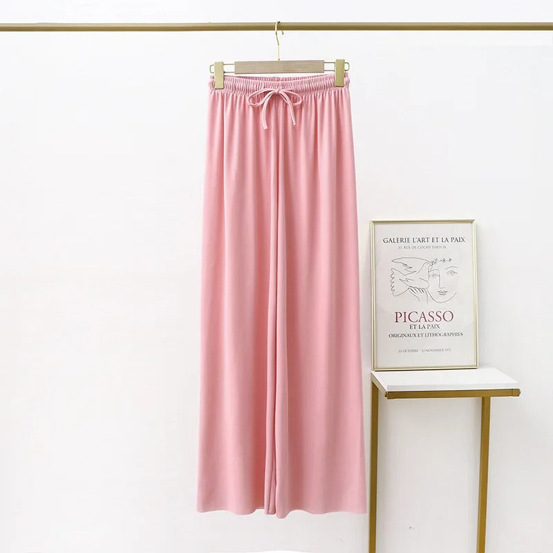 Zachte Gebreide Broek Alma Comfortabel Lounge