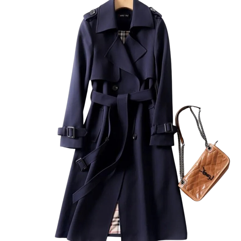 Elegante Trenchcoat voor Dames – Tijdloos, Lichtgewicht en Stijlvol