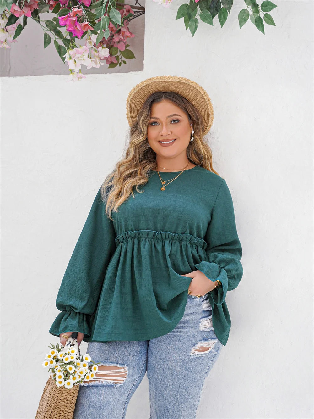 Plus Size Top voor Vrouwen Stijlvol en Comfortabel