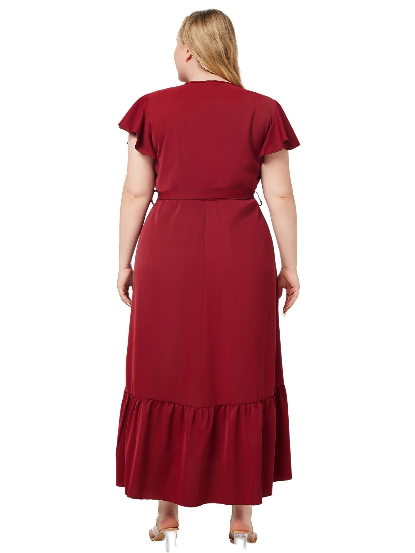Plus Size Jurk Ruby Rood Stijlvol en Veelzijdig
