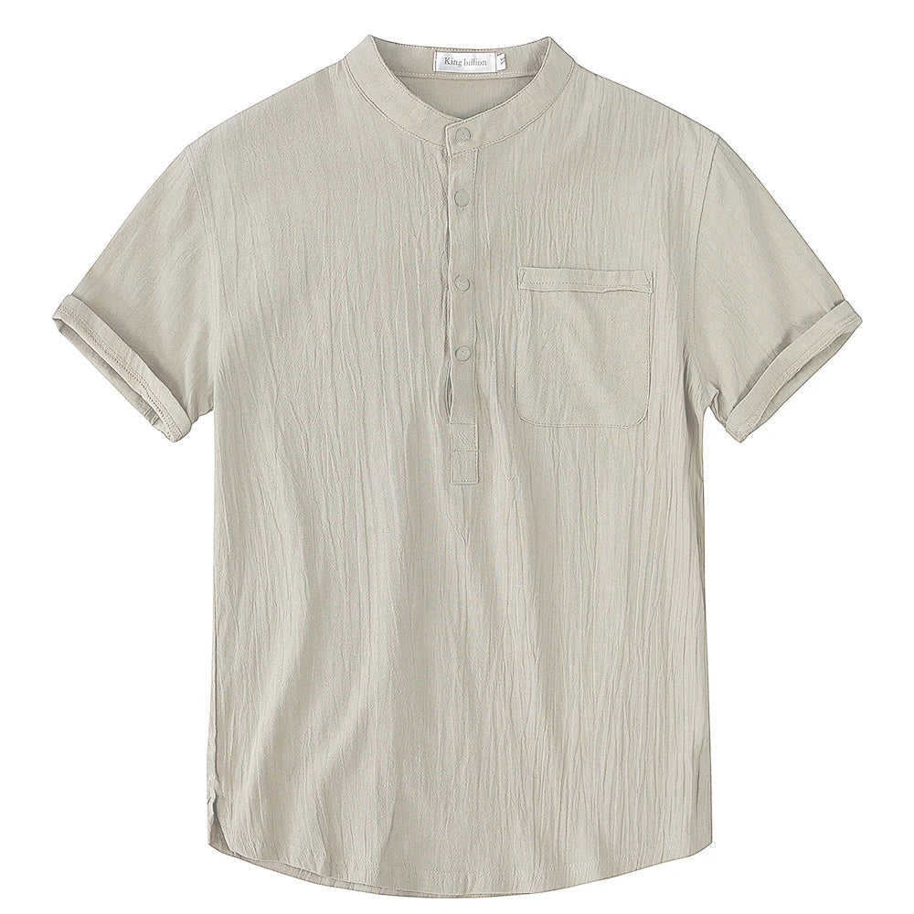 Plus Size Shirt voor Mannen Comfortabel en Stijlvol