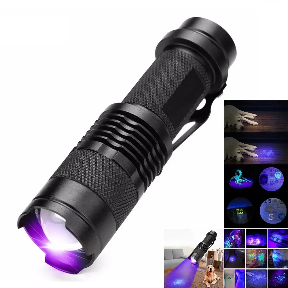 UV Zaklamp voor Urinevlekken en Vloerinspectie