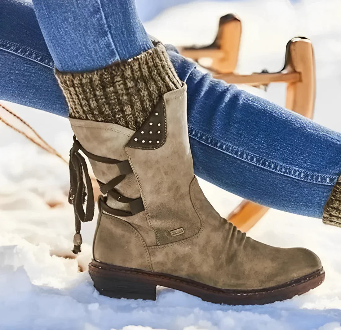 Dames Orthopedische Laarzen Warme Wol voor Winter